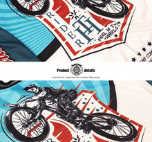 Load image into Gallery viewer, Thriller Rider Sports Bicycle Clothing Mens Cycling Jersey Long Sleeve and Bib Trousers Kit(Feel in Your Wheels)