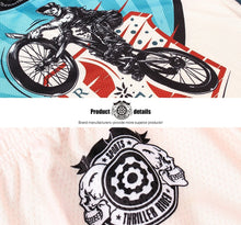 Lade das Bild in den Galerie-Viewer, Thriller Rider Sports Fahrradbekleidung Herren Fahrradtrikots Radtrikots Langärmlig und Lange Hosen Anzug(Feel in Your Wheels)