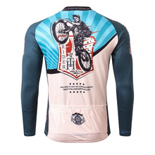 Carica l'immagine nel visualizzatore di Gallery, Thriller Rider Sports Abbigliamento per Biciclette Uomo Ciclismo Maglie Manica Lunga(Feel in Your Wheels)