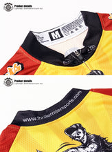 Lade das Bild in den Galerie-Viewer, Thriller Rider Sports Fahrradbekleidung Herren Fahrradtrikots Radtrikots Kurzärmlig(Feel in Your Wheels)