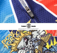 Carica l'immagine nel visualizzatore di Gallery, Thriller Rider Sports Abbigliamento per Biciclette Uomo Ciclismo Maglia e Pantaloni Lungo Combinazione(Bone to Rock)