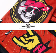 Cargar imagen en el visor de la galería, Thriller Rider Sports Ropa de Bicicleta Hombre Ciclismo Maillots Manga Corta(Rock)
