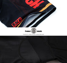 Cargar imagen en el visor de la galería, Thriller Rider Sports Ropa de Bicicleta Hombre Ciclismo Maillots y Culotte Corto con Tirantes Traje(Let's Rock)
