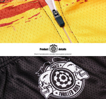 Cargar imagen en el visor de la galería, Thriller Rider Sports Ropa de Bicicleta Hombre Ciclismo Chalecos Sin Mangas Invierno/Térmico(Ghost Castle)