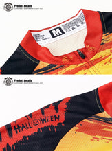 Cargar imagen en el visor de la galería, Thriller Rider Sports Ropa de Bicicleta Hombre Ciclismo Maillots y Culotte Largo Traje(Ghost Castle)