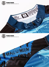 Cargar imagen en el visor de la galería, Thriller Rider Sports Ropa de Bicicleta Hombre Ciclismo Maillots Manga Corta(Ghost Castle)