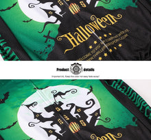 Cargar imagen en el visor de la galería, Thriller Rider Sports Ropa de Bicicleta Hombre Ciclismo Maillots y Culotte Largo Traje(Ghost Castle)