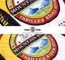 Carica l'immagine nel visualizzatore di Gallery, Thriller Rider Sports Abbigliamento per Biciclette Uomo Ciclismo Maglie Manica Lunga(Mountian Bike Bicycle Club)