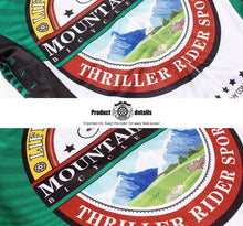 Lade das Bild in den Galerie-Viewer, Thriller Rider Sports Fahrradbekleidung Herren Fahrradtrikots Radtrikots und Trägerhose Anzug(Mountian Bike Bicycle Club)