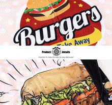 Cargar imagen en el visor de la galería, Thriller Rider Sports Ropa de Bicicleta Hombre Ciclismo Maillots Manga Corta(The Burgers)