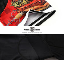 Load image into Gallery viewer, Thriller Rider Sports Bicycle Clothing Mens Cycling Jersey Short Sleeve and Shorts Kit(The Burgers)