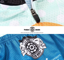 画像をギャラリービューアに読み込む, Thriller Rider Sports 自転車の服 メンズ サイクルジャージ 長袖(The Burgers)