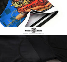 Load image into Gallery viewer, Thriller Rider Sports Bicycle Clothing Mens Cycling Jersey Short Sleeve and Shorts Kit(The Burgers)