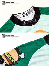 Cargar imagen en el visor de la galería, Thriller Rider Sports Ropa de Bicicleta Hombre Ciclismo Maillots Manga Corta(The Burgers)