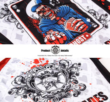 Lade das Bild in den Galerie-Viewer, Thriller Rider Sports Fahrradbekleidung Herren Fahrradtrikots Radtrikots Kurzärmlig(Ace of Spades)