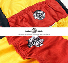 Lade das Bild in den Galerie-Viewer, Thriller Rider Sports Fahrradbekleidung Herren Fahrradtrikots Radtrikots Kurzärmlig(Cheer for Being)