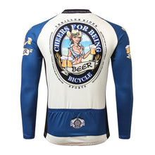 画像をギャラリービューアに読み込む, Thriller Rider Sports 自転車の服 メンズ サイクルジャージ 長袖(Cheer for Being)