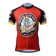 Load image into Gallery viewer, Thriller Rider Sports Bicycle Clothing Mens Cycling Jersey Short Sleeve(Cheer for Being)