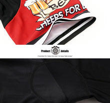 Load image into Gallery viewer, Thriller Rider Sports Bicycle Clothing Mens Cycling Jersey Short Sleeve and Shorts Kit(Cheer for Being)