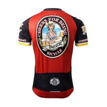 Load image into Gallery viewer, Thriller Rider Sports Bicycle Clothing Mens Cycling Jersey Short Sleeve(Cheer for Being)