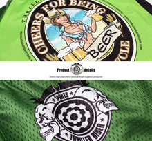 Cargar imagen en el visor de la galería, Thriller Rider Sports Ropa de Bicicleta Hombre Ciclismo Maillots Manga Corta(Cheer for Being)