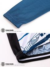 画像をギャラリービューアに読み込む, Thriller Rider Sports 自転車の服 メンズ サイクルジャージ 長袖(Airplane)