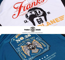 画像をギャラリービューアに読み込む, Thriller Rider Sports 自転車の服 メンズ サイクル長袖 + ビブタイツ 組み合わせ(Airplane)