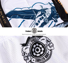 Cargar imagen en el visor de la galería, Thriller Rider Sports Ropa de Bicicleta Hombre Ciclismo Maillots y Culotte Corto con Tirantes Traje(Airplane)