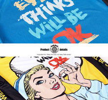 Cargar imagen en el visor de la galería, Thriller Rider Sports Ropa de Bicicleta Hombre Ciclismo Maillots Manga Corta(Everything Will Be OK)
