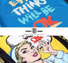 Lade das Bild in den Galerie-Viewer, Thriller Rider Sports Fahrradbekleidung Herren Fahrradjacken Radjacken und Lange Hosen Anzug Winter/Thermo(Everything Will Be OK)