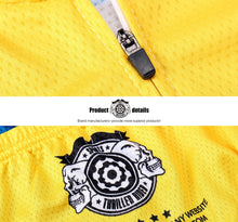 Cargar imagen en el visor de la galería, Thriller Rider Sports Ropa de Bicicleta Hombre Ciclismo Maillots Manga Corta(Everything Will Be OK)