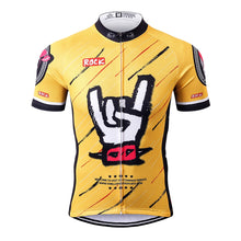 Cargar imagen en el visor de la galería, Thriller Rider Sports Ropa de Bicicleta Hombre Ciclismo Maillots Manga Corta(Rock)