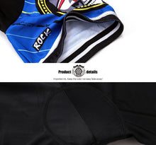 Cargar imagen en el visor de la galería, Thriller Rider Sports Ropa de Bicicleta Hombre Ciclismo Maillots y Culotte Corto con Tirantes Traje(Rock)
