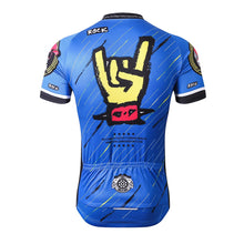 Cargar imagen en el visor de la galería, Thriller Rider Sports Ropa de Bicicleta Hombre Ciclismo Maillots Manga Corta(Rock)