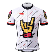 Lade das Bild in den Galerie-Viewer, Thriller Rider Sports Fahrradbekleidung Herren Fahrradtrikots Radtrikots Kurzärmlig(Rock)