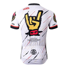 Lade das Bild in den Galerie-Viewer, Thriller Rider Sports Fahrradbekleidung Herren Fahrradtrikots Radtrikots Kurzärmlig(Rock)