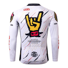 Cargar imagen en el visor de la galería, Thriller Rider Sports Ropa de Bicicleta Hombre Ciclismo Maillots Manga Larga(Rock)