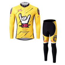 Cargar imagen en el visor de la galería, Thriller Rider Sports Ropa de Bicicleta Hombre Ciclismo Maillots y Culotte Largo Traje(Aloha)