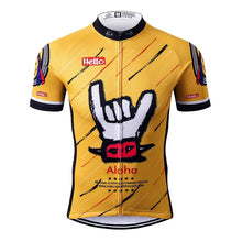 Cargar imagen en el visor de la galería, Thriller Rider Sports Ropa de Bicicleta Hombre Ciclismo Maillots Manga Corta(Aloha)