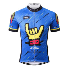 Cargar imagen en el visor de la galería, Thriller Rider Sports Ropa de Bicicleta Hombre Ciclismo Maillots Manga Corta(Aloha)