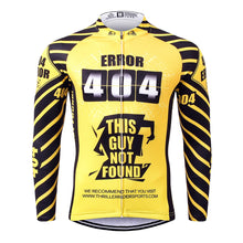 Cargar imagen en el visor de la galería, Thriller Rider Sports Ropa de Bicicleta Hombre Ciclismo Maillots Manga Larga(Error 404)