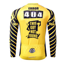 Cargar imagen en el visor de la galería, Thriller Rider Sports Ropa de Bicicleta Hombre Ciclismo Maillots Manga Larga(Error 404)