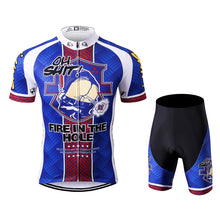 Cargar imagen en el visor de la galería, Thriller Rider Sports Ropa de Bicicleta Hombre Ciclismo Maillots y Culottes Traje(Fire in The Hole)
