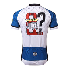 画像をギャラリービューアに読み込む, Thriller Rider Sports 自転車の服 メンズ サイクルジャージ 半袖(Where is My Queen)
