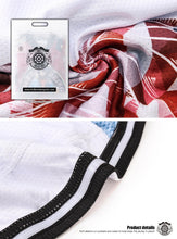 Load image into Gallery viewer, Thriller Rider Sports Bicycle Clothing Mens Cycling Jersey Long Sleeve and Bib Trousers Kit(United States of America)