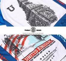 Cargar imagen en el visor de la galería, Thriller Rider Sports Ropa de Bicicleta Hombre Ciclismo Maillots Manga Corta(United Kingdom)