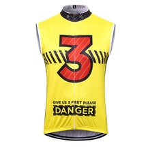 Load image into Gallery viewer, Thriller Rider Sports Bicycle Clothing Mens Cycling Vests Sleeveless(Give Us 3 Feet Please)