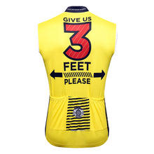 Load image into Gallery viewer, Thriller Rider Sports Bicycle Clothing Mens Cycling Vests Sleeveless(Give Us 3 Feet Please)