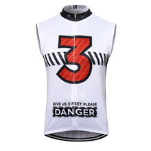 Load image into Gallery viewer, Thriller Rider Sports Bicycle Clothing Mens Cycling Vests Sleeveless(Give Us 3 Feet Please)