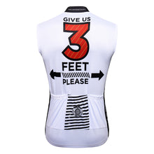 Load image into Gallery viewer, Thriller Rider Sports Bicycle Clothing Mens Cycling Vests Sleeveless(Give Us 3 Feet Please)